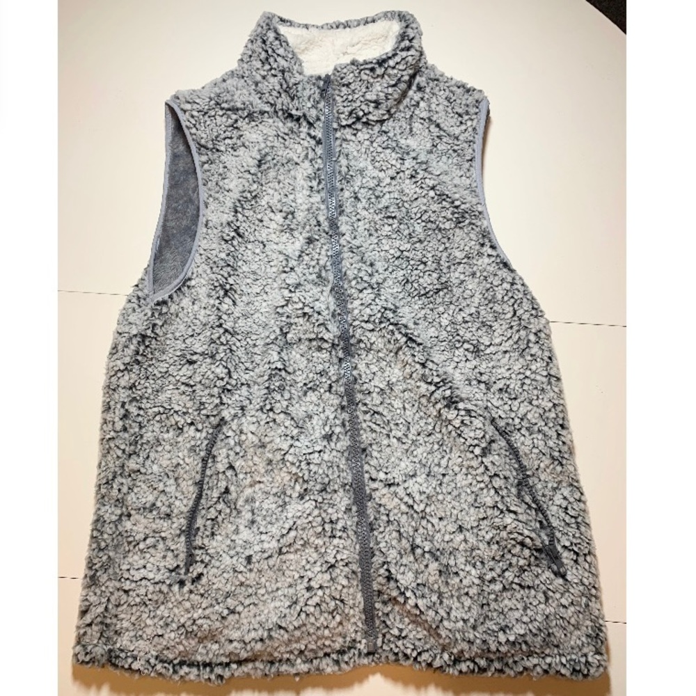Faux fur vest